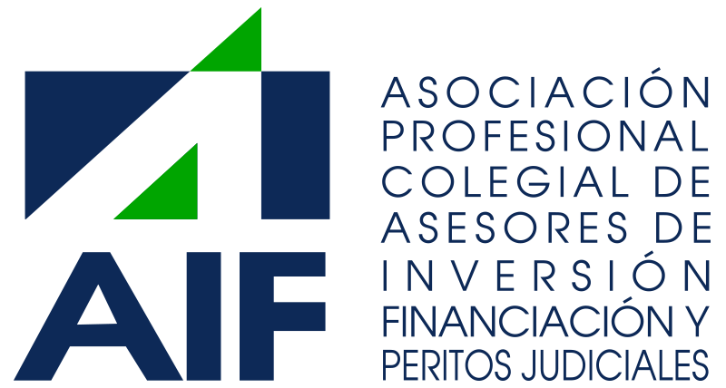 Logotip de l’AIF – Associació d’Assessors i Perits, entitat professional de peritatge immobiliari a Catalunya